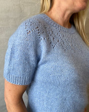 Irma T-shirt by Önling, No 12 + silk mohair knitting kit Knitting kits Önling - Katrine Hannibal