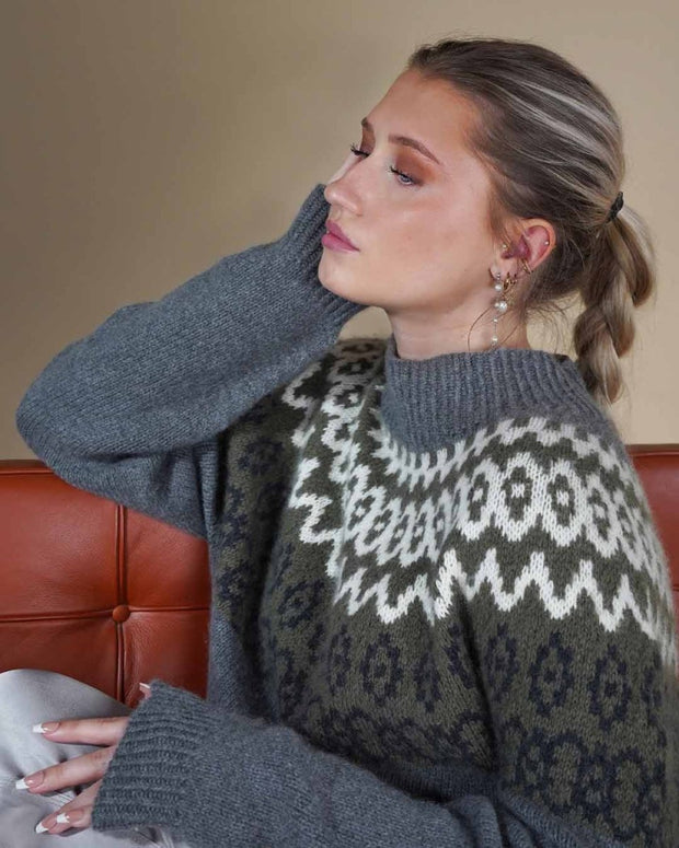 Isling Sweater | Icelandic Design | Knitting Pattern by Önling