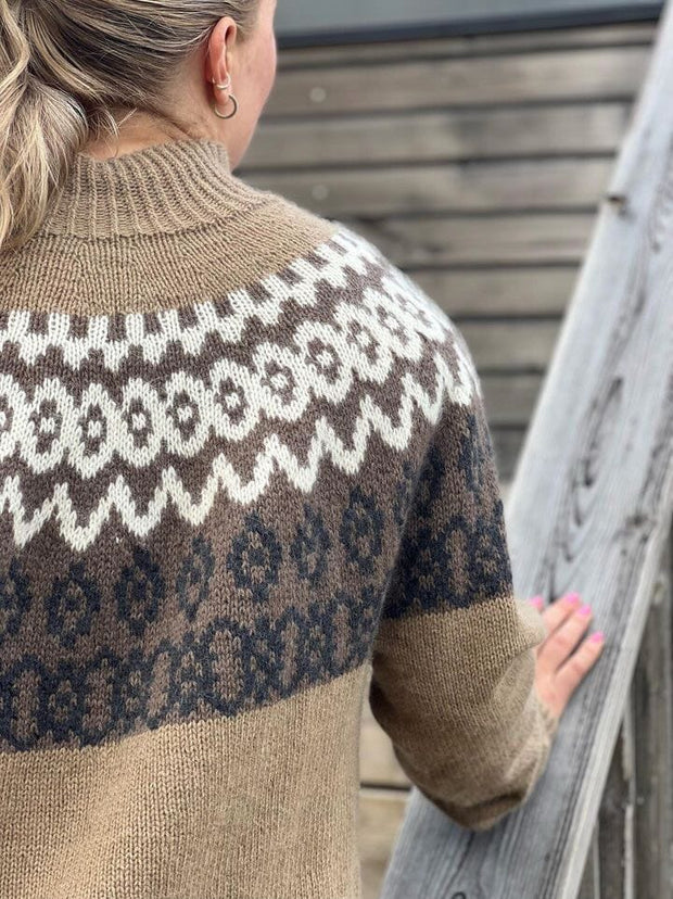 Isling Icelandic sweater by Önling, knitting pattern Knitting patterns Önling - Katrine Hannibal