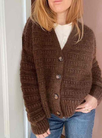 Jacket No 1 by My Favourite Things Knitwear, No 1 + silk mohair yarn kit (excl pattern) Knitting kits My Favourite Things Knitwear