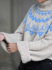 Kort Super Selene sweater af Anne Ventzel, No 1 + Silk mohair kit (uden opskrift) Strikkekit Anne Ventzel 