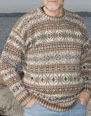 MANGLER OPSKRIFT Krakær mens sweater by Ruth Sørensen, knitting pattern Knitting patterns Ruth Sørensen