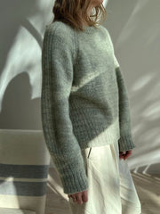 Lane Loop sweater fra Other Loops, No 20 + Silk mohair kit Strikkekit Other Loops