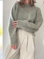 Lane Loop sweater fra Other Loops, No 20 + Silk mohair kit Strikkekit Other Loops