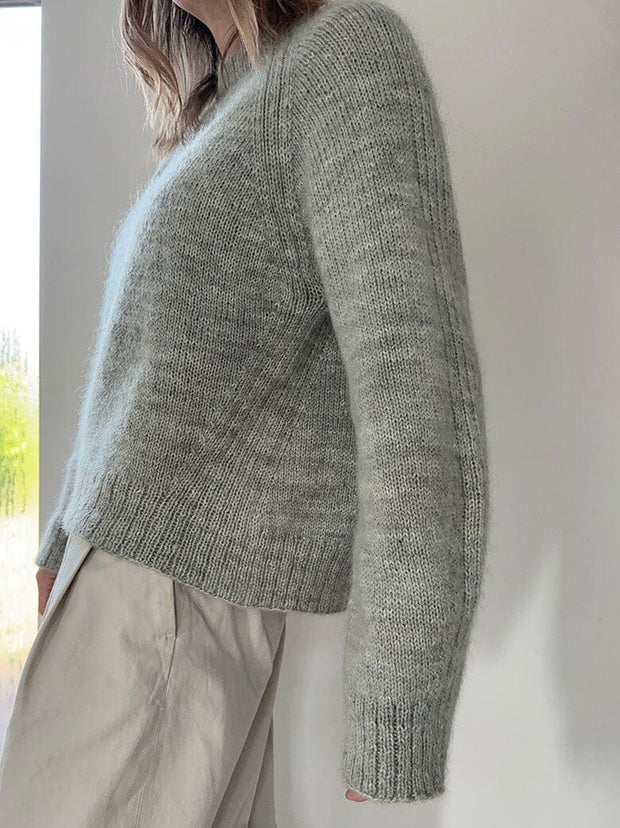 Lane Loop sweater fra Other Loops, No 20 + Silk mohair kit Strikkekit Other Loops