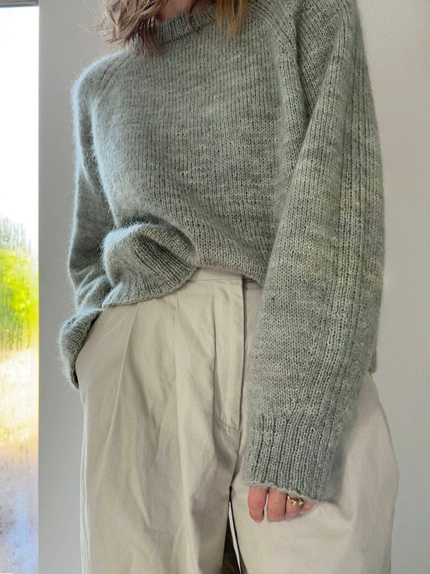 Lane Loop sweater fra Other Loops, No 20 + Silk mohair kit Strikkekit Other Loops