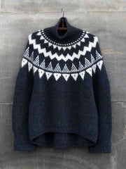 Lang Super Selene sweater af Anne Ventzel, No 1 + Silk mohair kit (uden opskrift) Strikkekit Anne Ventzel 