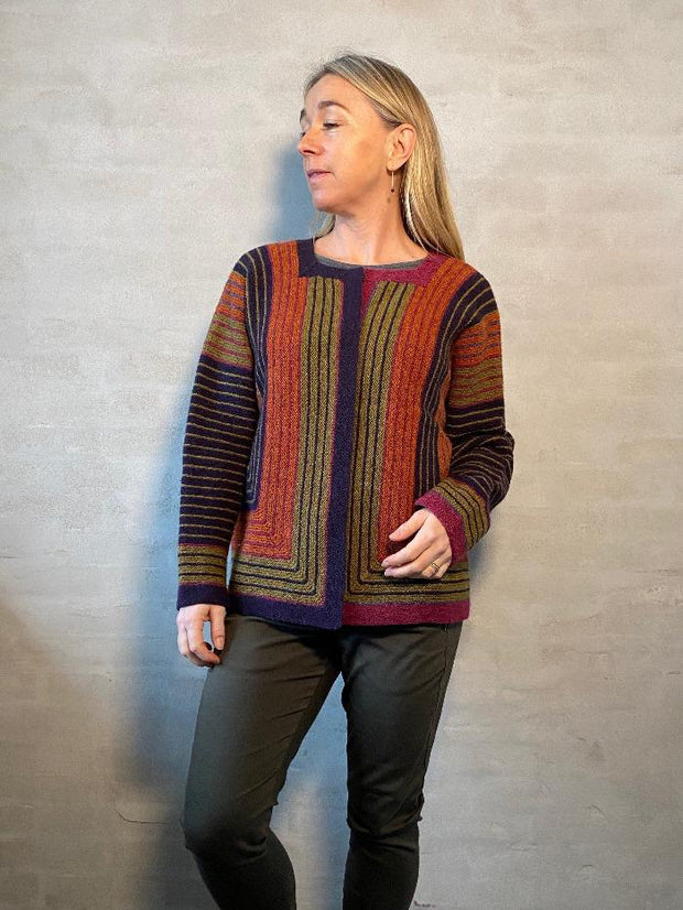 Lastrada cardigan by Hanne Falkenberg, knitting pattern Knitting patterns Hanne Falkenberg