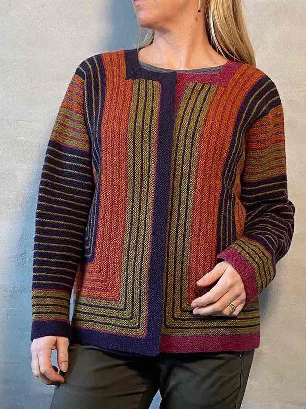 Lastrada cardigan by Hanne Falkenberg, knitting pattern
