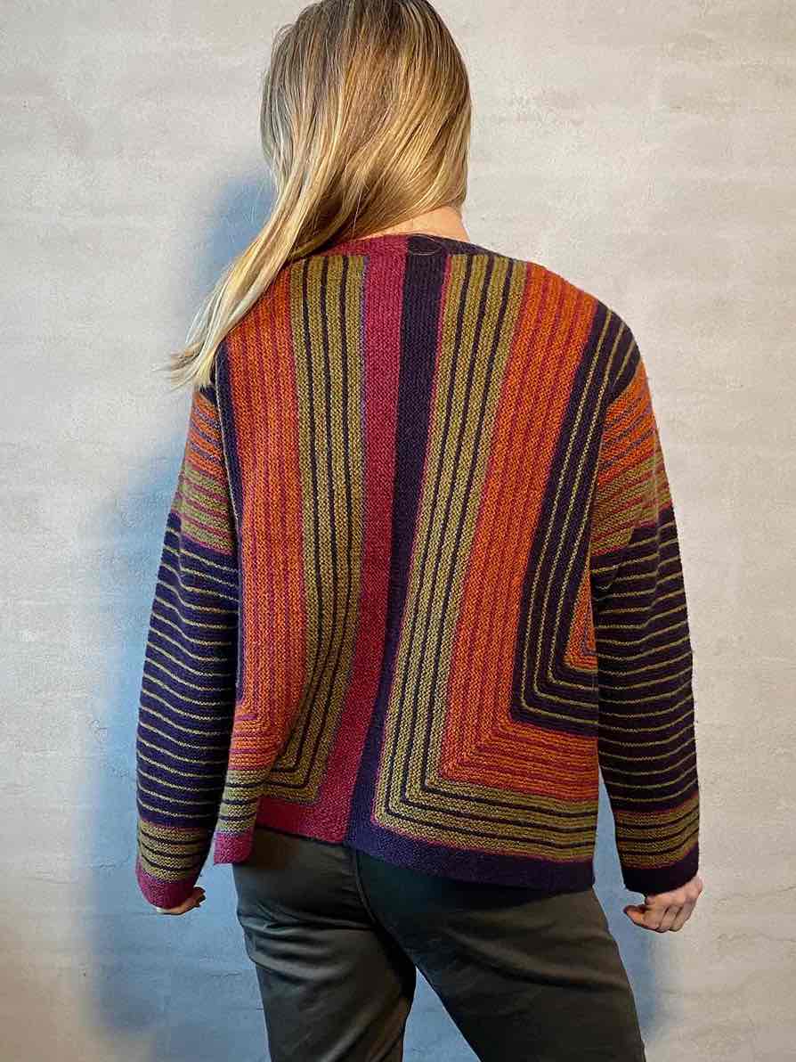 Lastrada | Spacious cardigan by Hanne Falkenberg | Önling