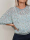 KLADDE MGL MÆNGDER Laura Sparkle Tee (short sleeves), No 12 + silk mohair + Cosmo Sparkle knitting kit Knitting kits Önling - Katrine Hannibal