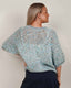 KLADDE MGL MÆNGDER Laura Sparkle Tee (short sleeves), No 12 + silk mohair + Cosmo Sparkle knitting kit Knitting kits Önling - Katrine Hannibal
