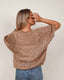 KLADDE MGL MÆNGDER Laura Sparkle Tee (short sleeves), No 12 + silk mohair + Cosmo Sparkle knitting kit Knitting kits Önling - Katrine Hannibal