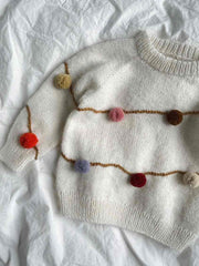 Let's Christmas Sweater by PetiteKnit, No 4 + silk mohair yarn kit (excl pattern)