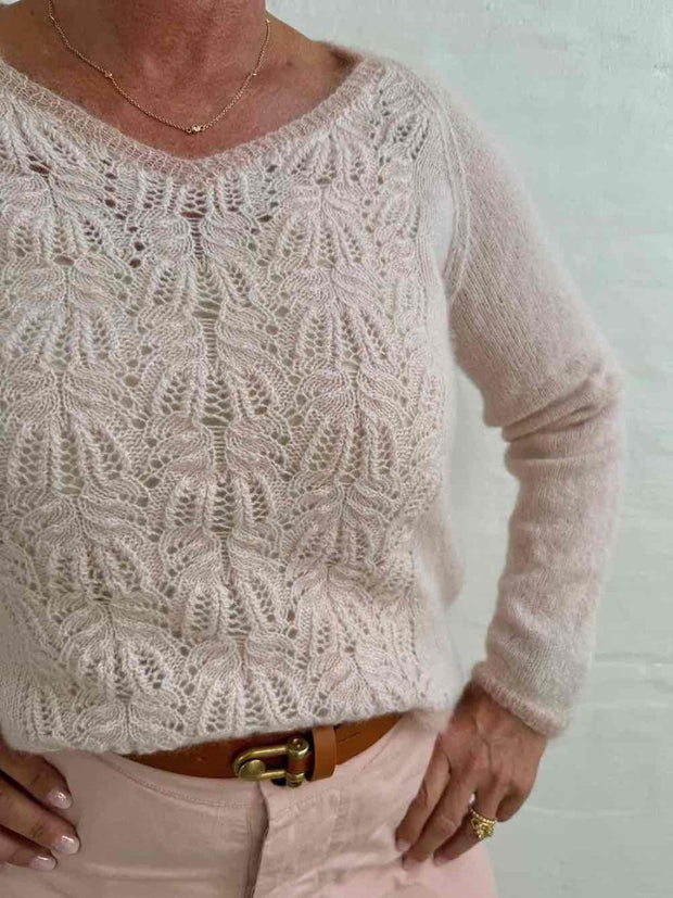 Limoncello sweater by Önling, No 4 + silk mohair knitting kit