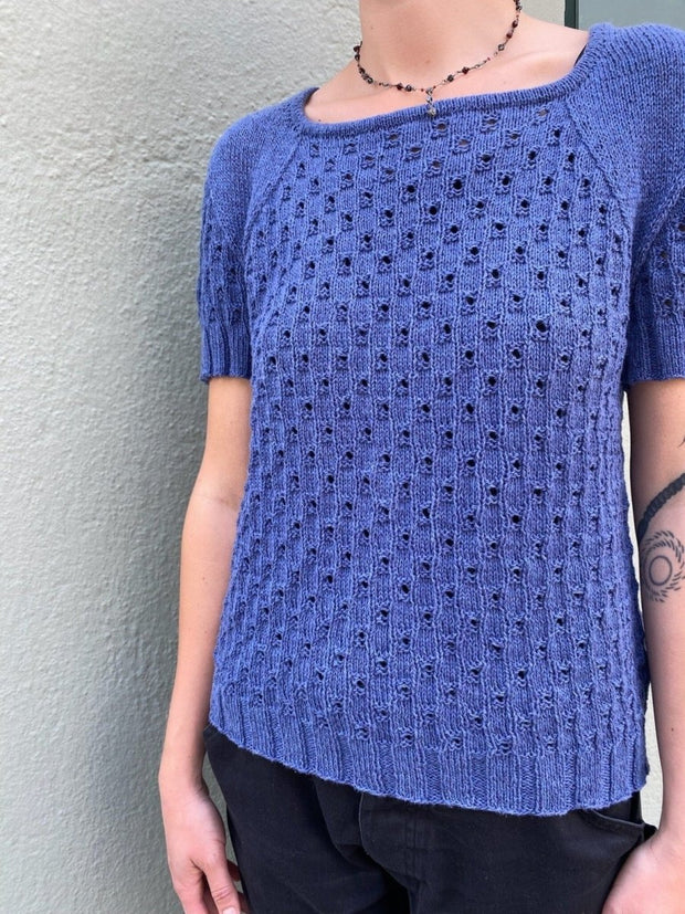 Look blouse by Hanne Falkenberg, knitting pattern Knitting patterns Hanne Falkenberg