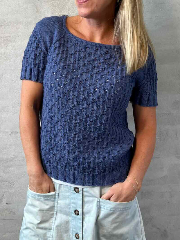 Look blouse by Hanne Falkenberg, knitting pattern Knitting patterns Hanne Falkenberg 