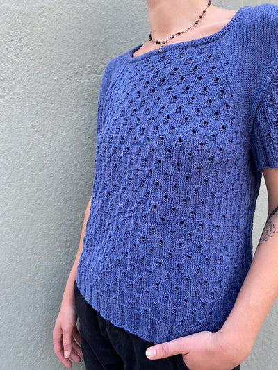 Look blouse by Hanne Falkenberg, knitting pattern Knitting patterns Hanne Falkenberg 