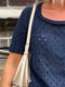 Look blouse by Hanne Falkenberg, knitting pattern Knitting patterns Hanne Falkenberg