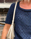 Look blouse by Hanne Falkenberg, knitting pattern Knitting patterns Hanne Falkenberg