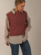 Lucia slipover vest by Önling, No 1 + silk mohair kit