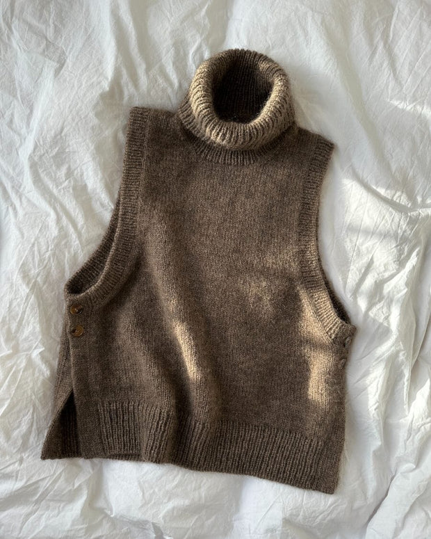Lulu Slipover Chunky Edition by PetiteKnit, No 1 kit (ex pattern) Knitting kits PetiteKnit 