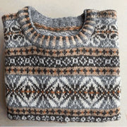 MANGLER OPSKRIFT Krakær mens sweater by Ruth Sørensen, knitting pattern Knitting patterns Ruth Sørensen 