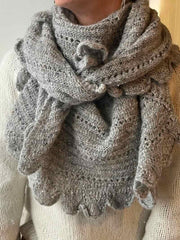 Margrethe shawl from Önling, No 1 knitting kit Knitting kits Önling - Katrine Hannibal