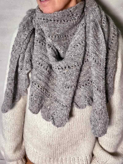 Margrethe shawl from Önling, No 1 knitting kit Knitting kits Önling - Katrine Hannibal