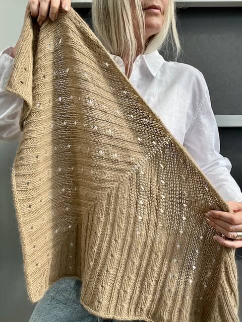 Rikke Scarf No 2 by Rikke Jönsson, No 1 kit (UK) Knitting kits Rikke Jönsson