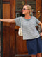 Mikko t-shirt by Hanne Falkenberg, No 21 knitting kit Knitting kits Hanne Falkenberg