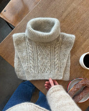 Moby Neck by PetiteKnit, No 20 + silk mohair kit (ex pattern) Knitting kits PetiteKnit 