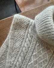 Moby Neck by PetiteKnit, No 20 + silk mohair kit (ex pattern) Knitting kits PetiteKnit 