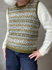 Mols slipover vest by Ruth Sørensen, knitting pattern Knitting patterns Ruth Sørensen