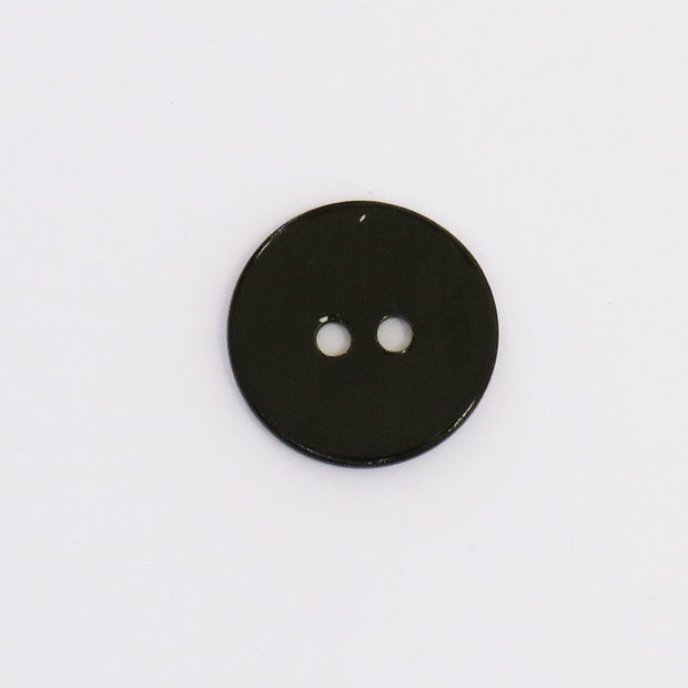 Mother - of - pearl buttons 18 mm Strikketilbehør Önling Black 0017