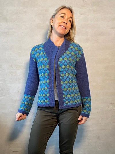 Napoli jacket by Hanne Falkenberg, knitting pattern Knitting patterns Hanne Falkenberg