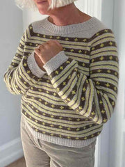 Nautic Sweater, knitting kit in Önling No 1 Knitting kits Lenes knitwear