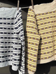 Nautic Sweater, knitting kit in Önling No 3 Knitting kits Lenes knitwear