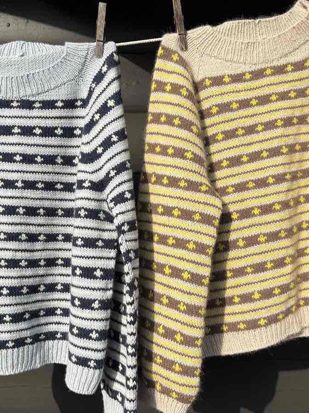 Nautic Sweater, knitting kit in Önling No 3 Knitting kits Lenes knitwear