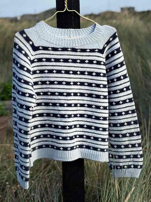 Nautic Sweater, knitting kit in Önling No 3 Knitting kits Lenes knitwear