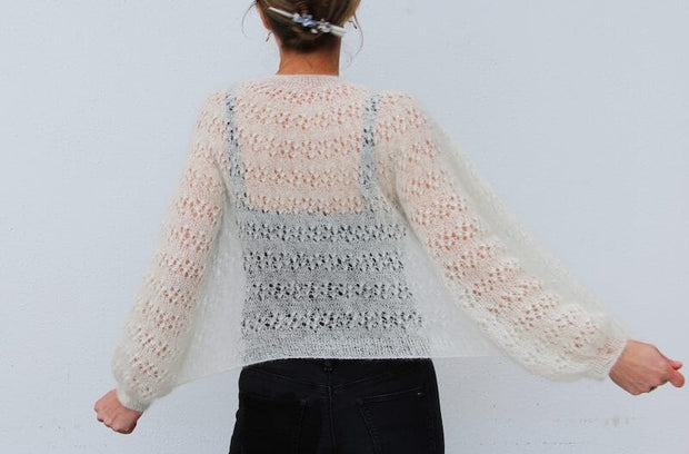 No 09 cardigan by VesterbyCrea, No 10 kit Knitting kits VesterbyCrea