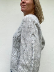 No 11 sweater by VesterbyCrea, No 2 + Silk mohair kit Knitting kits VesterbyCrea