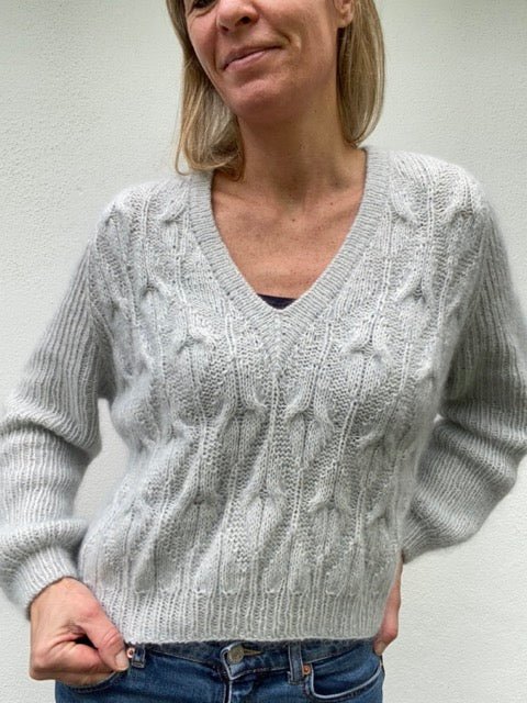 No 11 Wool sweater by VesterbyCrea, knitting pattern Knitting patterns VesterbyCrea