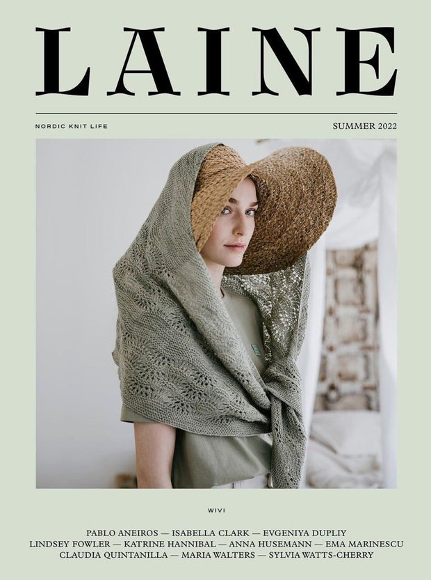 No. 14 - Laine Magazine, Summer 2022, Wivi - Pre - order Knitting books Laine