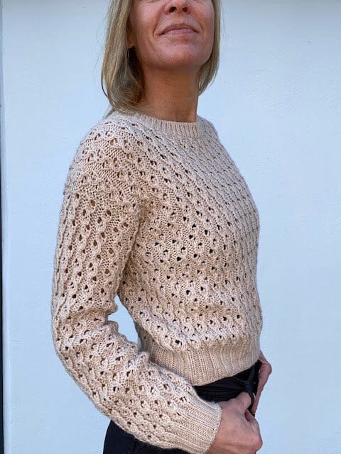 MANGLER OPSKRIFT No 41 sweater by VesterbyCrea, knitting pattern Knitting patterns VesterbyCrea