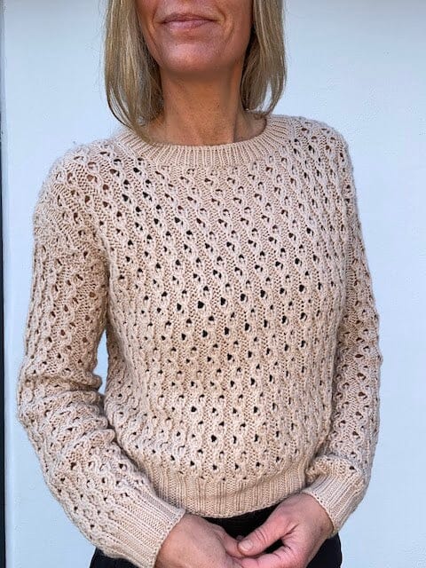 MANGLER OPSKRIFT No 41 sweater by VesterbyCrea, knitting pattern Knitting patterns VesterbyCrea