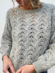 No 45 sweater by VesterbyCrea, No 20 + silk mohair knitting kit Knitting kits VesterbyCrea 