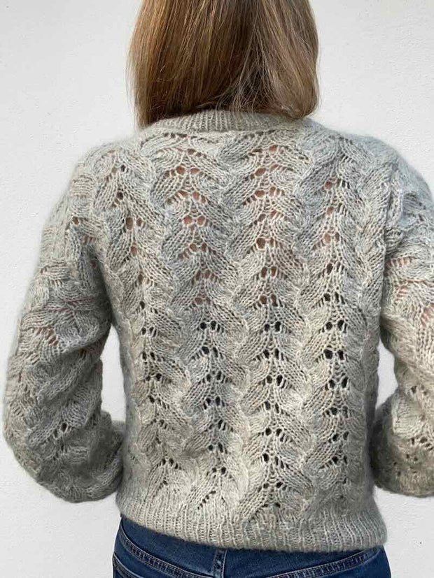 No 45 sweater by VesterbyCrea, No 20 + silk mohair knitting kit Knitting kits VesterbyCrea 