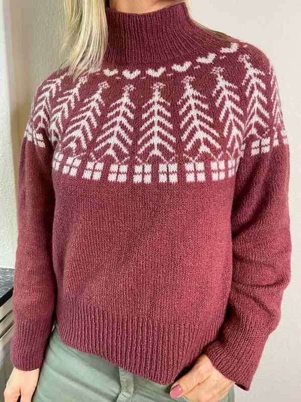 Noelle sweater by Önling, No 4 knitting kit Knitting kits Önling - Katrine Hannibal