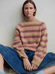 Norma Sweater by My Favourite Things Knitwear, No 20 + silk mohair yarn kit (excl pattern) Knitting kits My Favourite Things Knitwear